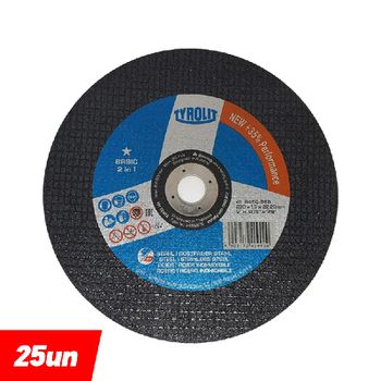 Combo Disco de Corte Deep Cut 9'' x 1.9 x 7/8'' Basic 2IN1 - 34332876 - TYROLIT - Ritec Máquinas e Ferramentas