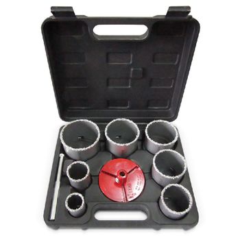 Kit Serra Copo Tungstênio 9 peças 33 a 83mm 97,0005 ROCAST - Ritec Máquinas e Ferramentas