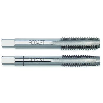 Kit 2 Macho Manual Seriado Aço Rápido HSS Rosca MF Fina Bit M4 22,0012 ROCAST - Ritec Máquinas e Ferramentas