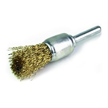 Escova de Aço Latonado Tipo Pincel com Haste 1/2pol 319,0013 ROCAST - Ritec Máquinas e Ferramentas