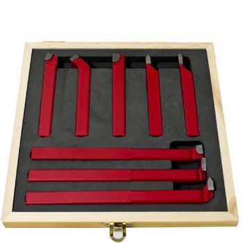 Jogo de Ferramentas Soldadas 8 Peças Bitola do Quadrado 16x16mm 303,0004 ROCAST - Ritec Máquinas e Ferramentas