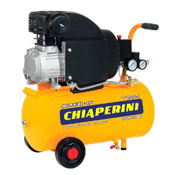 Motocompressor de AR Monofásico 21L, 2HP de Potência MC 7.6 - Chiaperini - Ritec Máquinas e Ferramentas