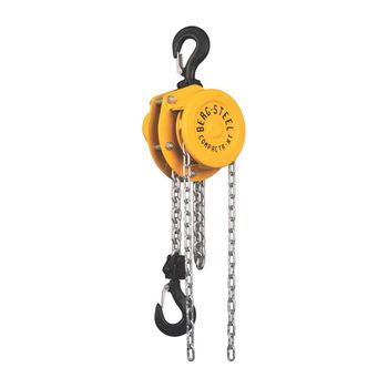 Talha Manual Compacta NT 500Kg x 3 Metros - Berg-Steel - Ritec Máquinas e Ferramentas