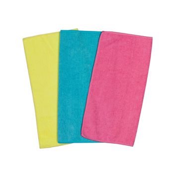 Conjunto de Toalhas Absorventes Para Limpeza 3 Peças 0361 - LUPUS - Ritec Máquinas e Ferramentas