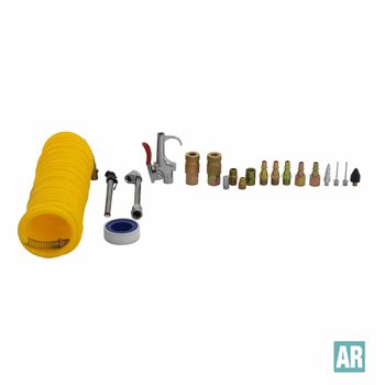 Conjunto de Acessórios Para Ar Comprimido 20 Peças 2094 - LUPUS - Ritec Máquinas e Ferramentas
