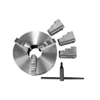 Placa Para Torno Com 3 Castanhas Universais K11 200mm 534,0003 - ROCAST - Ritec Máquinas e Ferramentas