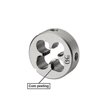 Cossinete Manual HSS BSP 1/8''x28FPP Com Peeling 118C DIN 223B - OSG - Ritec Máquinas e Ferramentas
