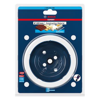 Serra copo Bosch EXPERT Construction Material 102 mm, 4'' - Ritec Máquinas e Ferramentas