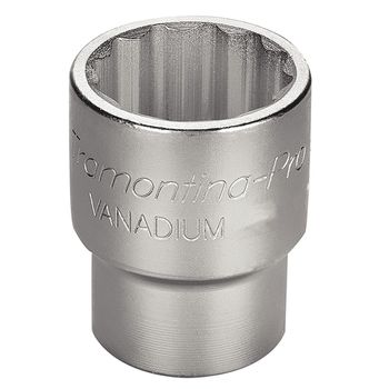 Soquete Estriado em Aço Cromo Vanádio 32 mm - Encaixe 3/4'' - Tramontina Pro - Ritec Máquinas e Ferramentas