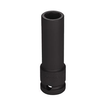 Soquete de Impacto Sextavado Longo em Aço Cromo Molibdênio 19 mm - Encaixe 1/2'' Tramontina PRO - Ritec Máquinas e Ferramentas