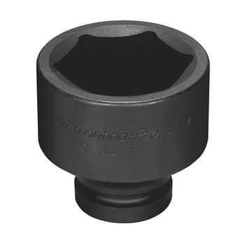 Soquete de Impacto Sextavado em Aço Cromo Molibdênio 3'' - Encaixe 1'' Tramontina PRO - Ritec Máquinas e Ferramentas