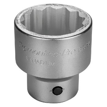 Soquete Estriado em Aço Cromo Vanádio 1.7/8'' - Encaixe 1'' Tramontina PRO - Ritec Máquinas e Ferramentas