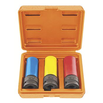 Jogo de Soquetes de Impacto 1/2'' 3 Peças Tramontina PRO - Ritec Máquinas e Ferramentas