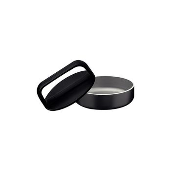 Prensador de Hambúrguer Black Burger Polipropileno Preto Base em Alumínio - Tramontina - Ritec Máquinas e Ferramentas