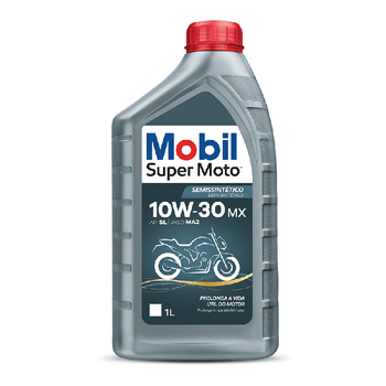 Óleo SUPER MOTO 4T MX 10W-30 1L - Mobil - Ritec Máquinas e Ferramentas