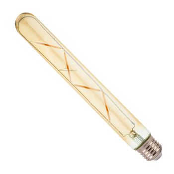 Lâmpada de Filamento Led Âmbar 2200K Tubular T30 - Noll Led - Ritec Máquinas e Ferramentas