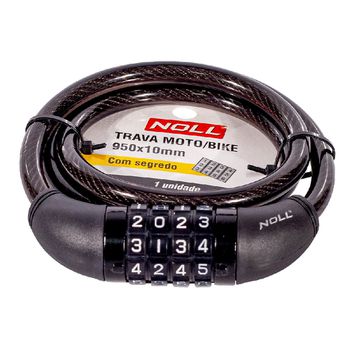 Trava Moto/bike Com Segredo 950 x 10mm (561,0001) - Noll - Ritec Máquinas e Ferramentas