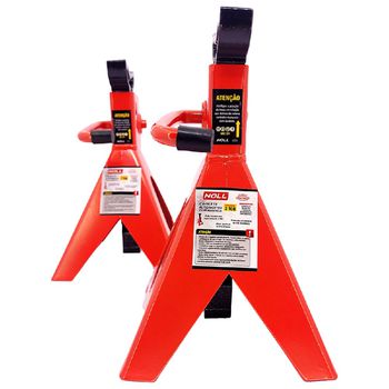 Kit Com 02 Cavaletes C/ Manivela Para Veiculos 2T - Noll - Ritec Máquinas e Ferramentas