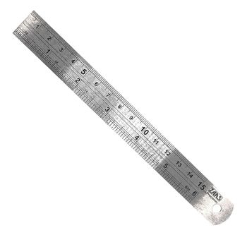 Escala de Aço Inox 150 mm (112,0001) - Zaas - Ritec Máquinas e Ferramentas