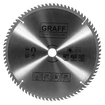 Serra Circular C/ Pastilha de Metal Duro P/ Madeira 12''80D (579,0017) - Graff Vantage - Ritec Máquinas e Ferramentas