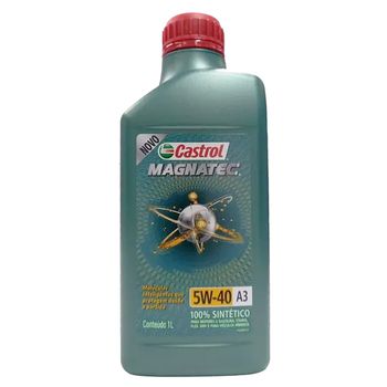 Óleo Sintético 5W40 A3 Magnatec 1L (3436621) - Castrol - Ritec Máquinas e Ferramentas