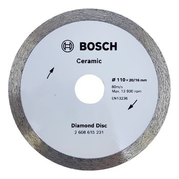 Disco Diamantado 110mm (2608615231) - Bosch - Ritec Máquinas e Ferramentas