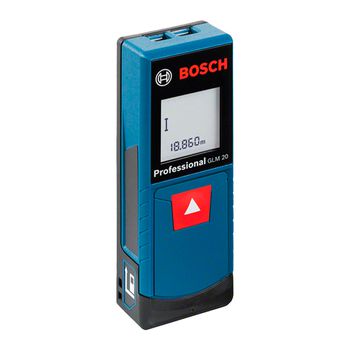 Trena a Laser Alcance 20 Metros GLM 20 - BOSCH - Ritec Máquinas e Ferramentas
