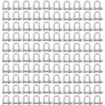 Kit Manilha Reta Para Cabo De Aço 1/4'' 2,0002 (Com 100 Unidades) - Nord - Ritec Máquinas e Ferramentas