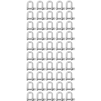 Kit Manilha Reta Para Cabo De Aço 5/16'' 2,0003 (Com 50 Unidades) - Nord - Ritec Máquinas e Ferramentas