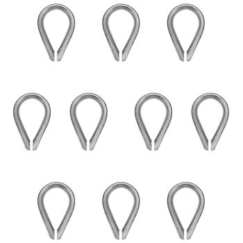 Kit Sapatilha Para Cabo De Aço 1/8'' - 8,0001 (Com 10 Unidades) - Nord - Ritec Máquinas e Ferramentas