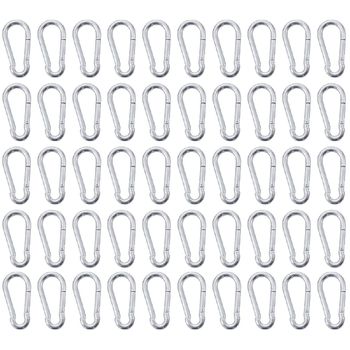 Kit Mosquetão Com Trava 5 x 50 Mm - 10,0002 (Com 50 Unidades) - Nord - Ritec Máquinas e Ferramentas