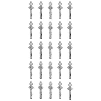 Kit Chumbador Parabolt 1/4 x 2.1/4'' - 25,0001 (Com 25 Unidades) - Nord - Ritec Máquinas e Ferramentas