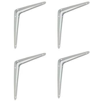 Kit Suporte De Prateleira - Cantoneira - 15 X 20 Cm 47,0002 (Com 4 Unidades) - Nord - Ritec Máquinas e Ferramentas