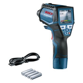 Termômetro infravermelho Bosch GIS 1000 C até 1000 ºC com Bluetooth - Ritec Máquinas e Ferramentas