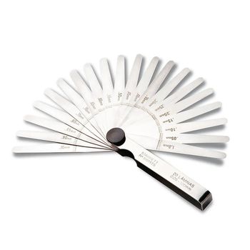 Calibrador de Folga Tipo Leque 13 Lâminas 114mm - 0,05 - 1,00mm (76MB) - Starrett - Ritec Máquinas e Ferramentas