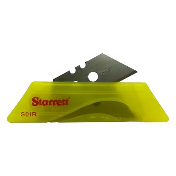 Lâminas Para Estilete Trapezoidal 60x19mm Com 10 Peças (KS01R-10) - Starrett - Ritec Máquinas e Ferramentas