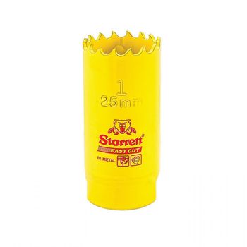 Serra Copo Fast Cut 25 - 1'' (FCH0100-G) - Starrett - Ritec Máquinas e Ferramentas
