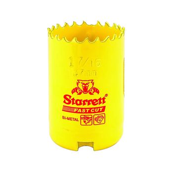 Serra Copo Fast Cut 37 - 1.7/16'' (FCH0176-G) - Starrett - Ritec Máquinas e Ferramentas