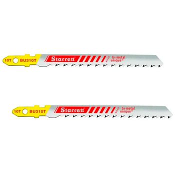 Lâmina De Serra Tico Tico 75mm 10 Dentes Com 2 Unidades (BU310T-2) - Starrett - Ritec Máquinas e Ferramentas