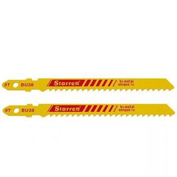 Lâmina De Serra Tico Tico 75mm 8 Dentes Com 2 Unidades (BU38-2) - Starrett - Ritec Máquinas e Ferramentas