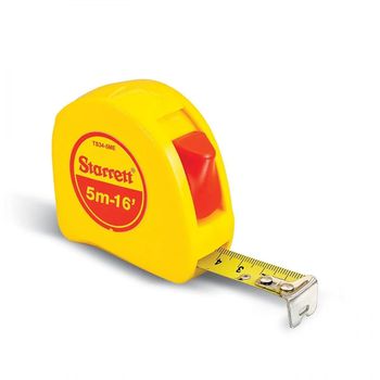 Trena De Aço Com Trava 5m Kts (KTS34-5ME-S) - Starrett - Ritec Máquinas e Ferramentas
