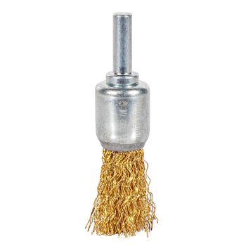 Escova de Aço Latonado tipo Pincel c/ Haste 3/4''x1/4'' (571,0012) - Graff Vintage - Ritec Máquinas e Ferramentas