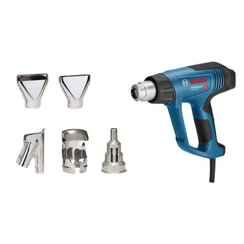Soprador térmico Bosch GHG 20-63 1600W 220V com 5 bicos - Ritec Máquinas e Ferramentas