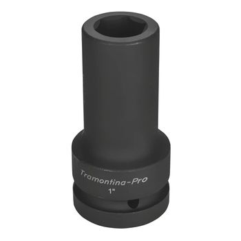 Soquete de Impacto Sextavado Longo 24mmX1'' (44932/024) - Tramontina Pro - Ritec Máquinas e Ferramentas