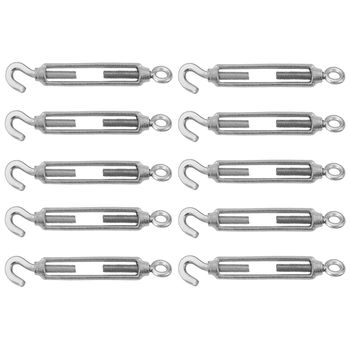 Kit Esticador Para Cabo De Aço Gancho/olhal 3/16'' 3,0001 (Com 10 Unidades) - Nord - Ritec Máquinas e Ferramentas