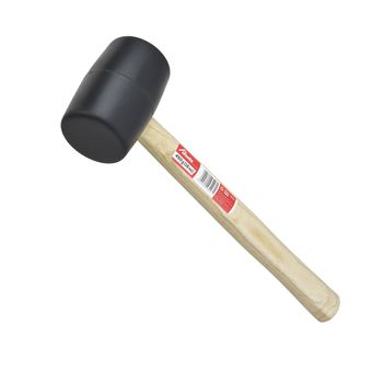 Martelo de Borracha Com Cabo de Madeira 450g (706813) - Onsite - Ritec Máquinas e Ferramentas