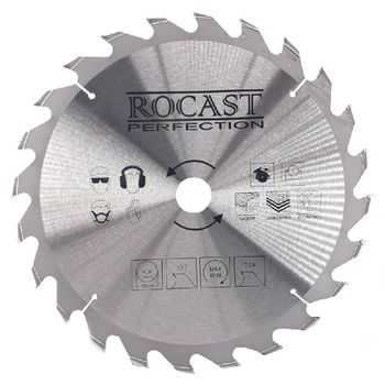Serra Circular Com Pastilha de MD Para Madeira 12'' x 24D (35,0024) - Rocast - Ritec Máquinas e Ferramentas