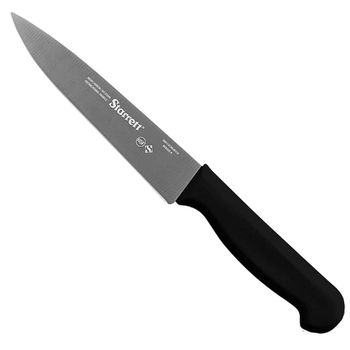 Faca de Carne Para Refile de Mesa Lâmina Triangular Estreita 6'' Com Cabo Preto (BKB302-6) - Starrett - Ritec Máquinas e Ferramentas