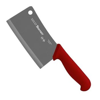 Cutelo Com Lâmina Especial 6'' / 15cm e Cabo Vermelho (BKR509-6) - Starrett - Ritec Máquinas e Ferramentas