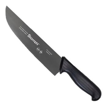 Faca de Carne Para Refile de Mesa Lâmina Reta Larga 10'' Com Cabo Preto (BKB303-10) - Starrett - Ritec Máquinas e Ferramentas